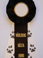 630 - VÄRLDENS BÄSTA HUND-rosett